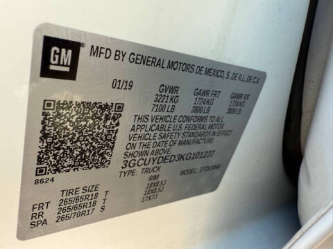 2019 Chevrolet Silverado 1500