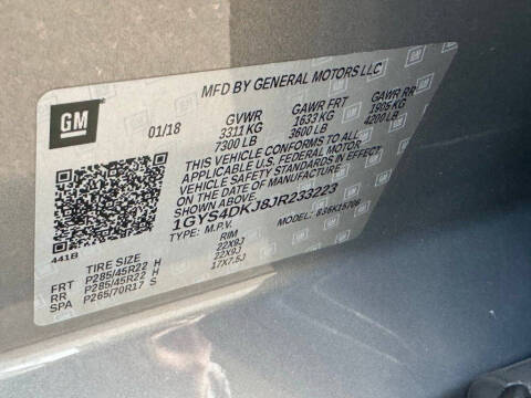 2018 Cadillac Escalade Platinum