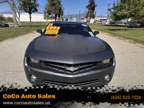 2011 Chevrolet Camaro for sale at CoCo Auto Sales in South El Monte CA