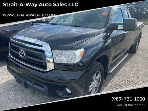 2013 Toyota Tundra for sale at Strait-A-Way Auto Sales LLC in Gaylord MI