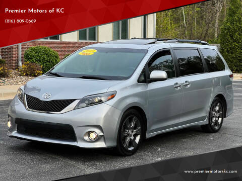2015 Toyota Sienna for sale at Premier Motors of KC in Kansas City MO