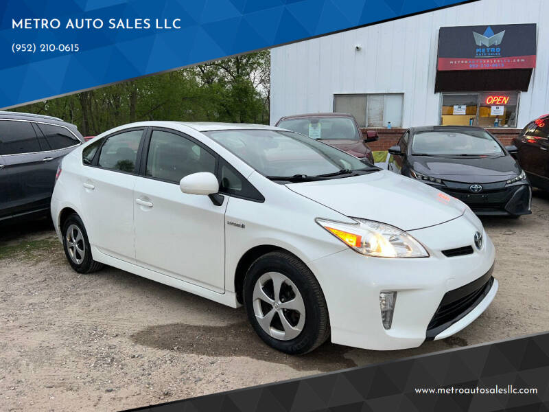 2014 Toyota Prius for sale at METRO AUTO SALES LLC in Lino Lakes MN