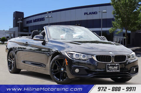2018 BMW 4 Series for sale at HILINE MOTORS in Plano TX