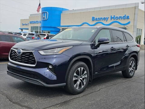 2021 Toyota Highlander Hybrid for sale at BASNEY HONDA in Mishawaka IN