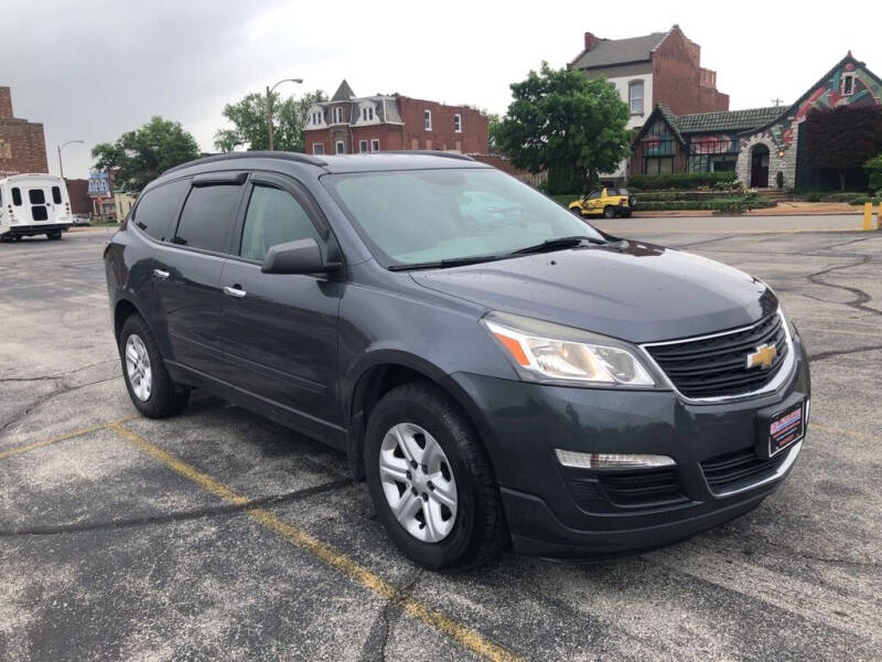 2014 Chevrolet Traverse for sale at DC Auto Sales Inc in Saint Louis MO