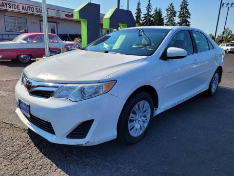 2012 Toyota Camry for sale at BAYSIDE AUTO SALES in Everett WA