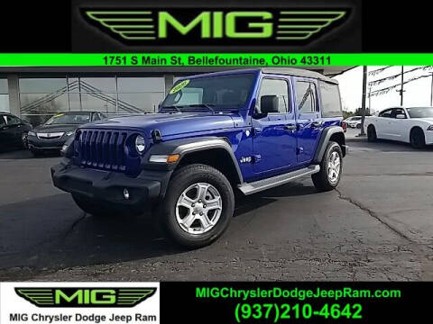 2020 Jeep Wrangler Unlimited for sale at MIG Chrysler Dodge Jeep Ram in Bellefontaine OH
