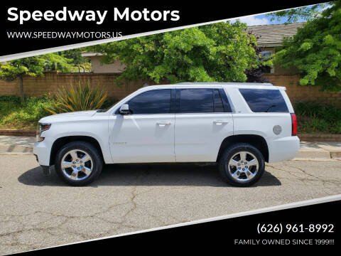 2015 Chevrolet Tahoe for sale at Speedway Motors in Glendora CA