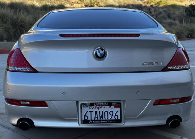 2008 BMW 6 Series 650i