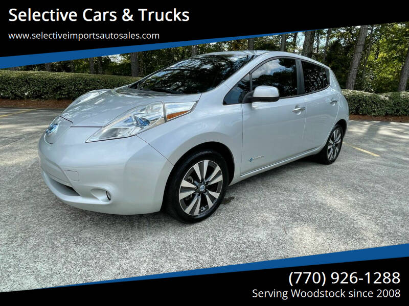 2013 Nissan LEAF for sale at Selective Cars & Trucks in Woodstock GA
