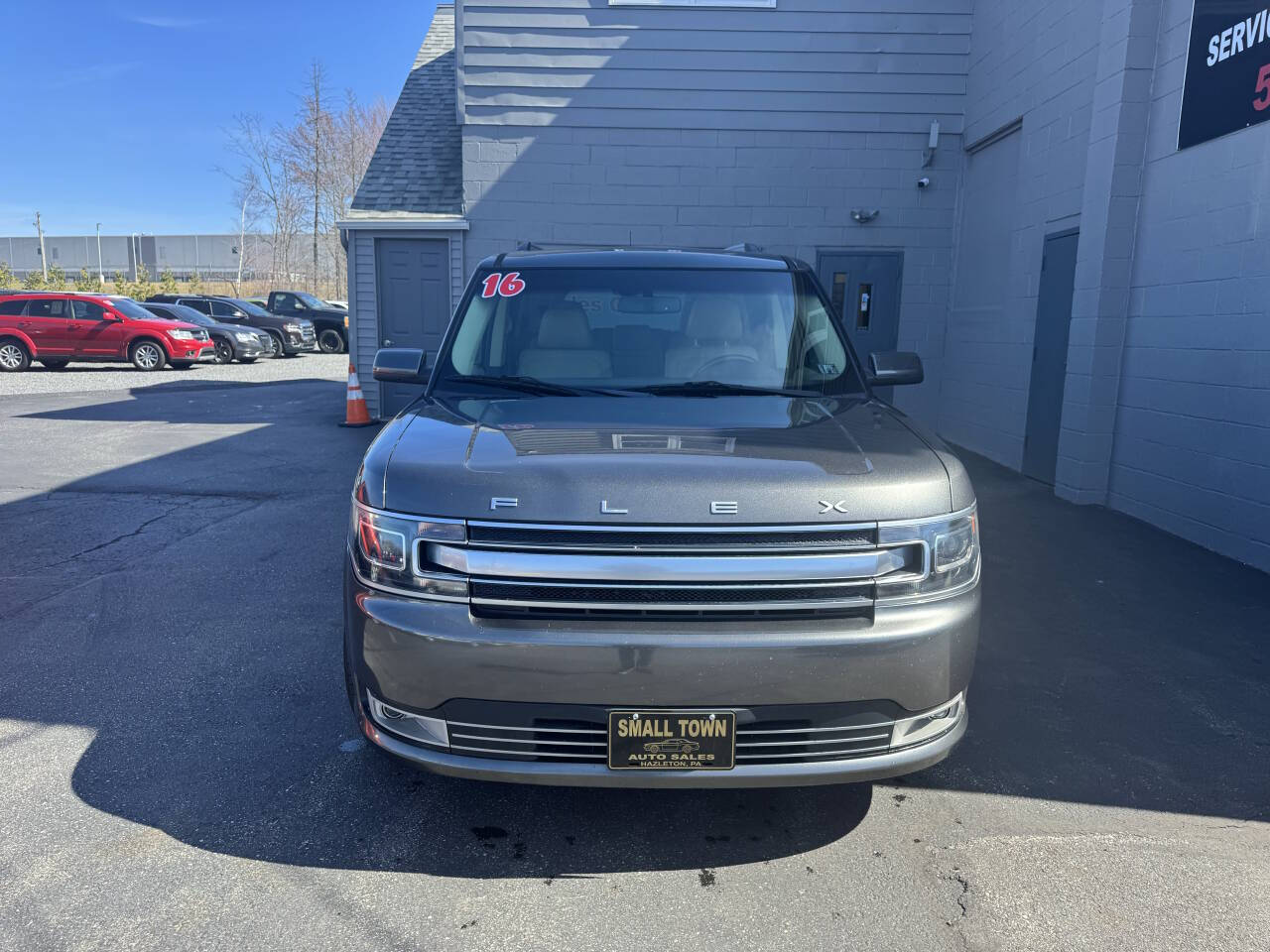 Dk. Gray 2016 Ford Flex Limited AWD Limited 4dr Crossover 2