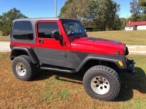 2003 Jeep Wrangler for sale at NASH AND SONS AUTO SALES in Gainesville MO