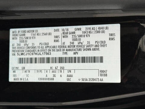 2019 Lincoln MKC Premiere