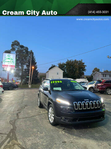 2015 Jeep Cherokee for sale at Cream City Auto in Milwaukee WI