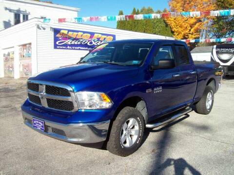 2016 RAM Ram Pickup 1500 for sale at Auto Pro Auto Sales in Lewiston ME