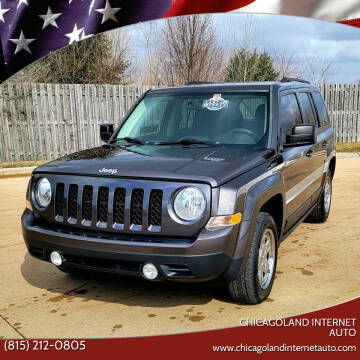 2015 Jeep Patriot for sale at Chicagoland Internet Auto - 410 N Vine St New Lenox IL, 60451 in New Lenox IL