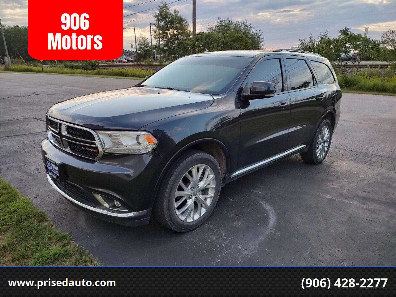 Black 2015 Dodge Durango Limited AWD Limited 4dr SUV 1