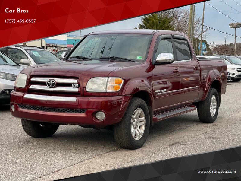 2004 Toyota Tundra for sale at Car Bros in Virginia Beach VA