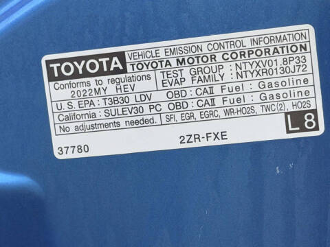 2022 Toyota Prius LE AWD-e