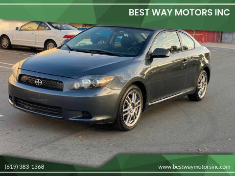2008 Scion tC for sale at BEST WAY MOTORS INC in San Diego CA