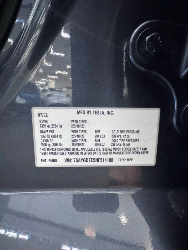 2022 Tesla Model Y Long Range