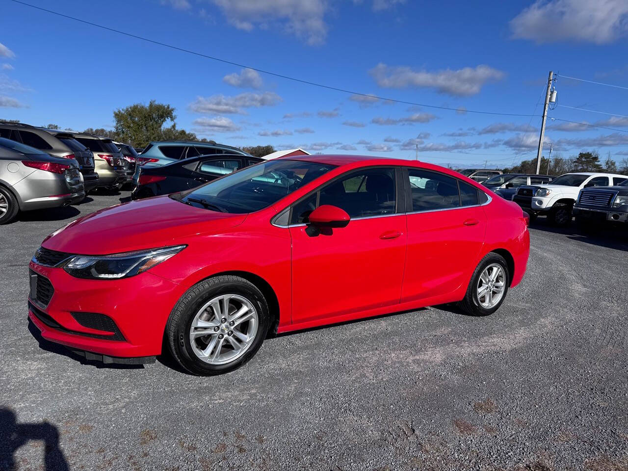 2017 Chevrolet Cruze for sale at Riverside Motors in Glenfield, NY