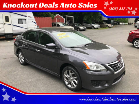 2014 Nissan Sentra for sale at Knockout Deals Auto Sales in West Bridgewater MA