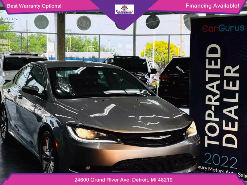 2015 Chrysler 200 for sale at CarDome in Detroit MI