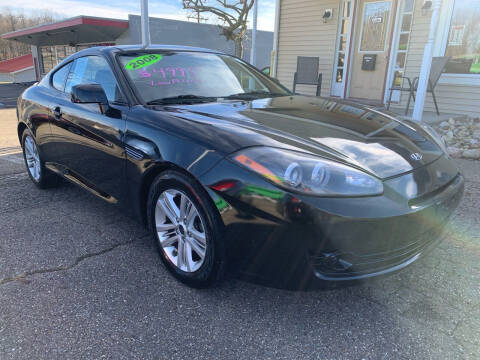 2008 Hyundai Tiburon for sale at G & G Auto Sales in Steubenville OH