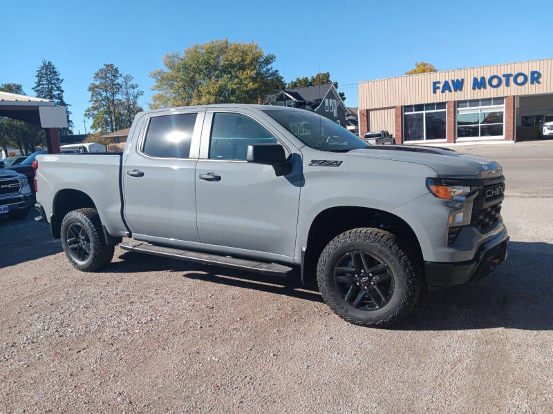 Used 2024 Chevrolet Silverado 1500 Custom with VIN 3GCUDCE87RG446760 for sale in Cambridge, NE