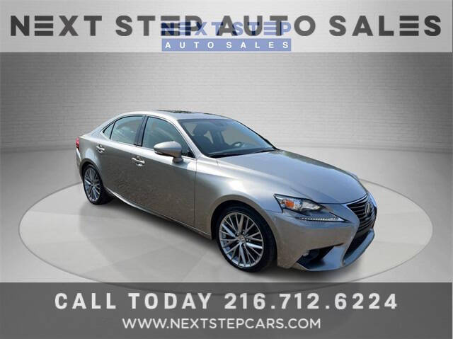 2016 Lexus IS 300 for sale at Next Step Auto Sales LLC in Kirtland, OH