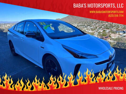 2021 Toyota Prius for sale at Baba's Motorsports, LLC in Phoenix AZ