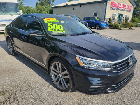 2017 Volkswagen Passat for sale at Reliable Cars Sales Inc. in Michigan City IN