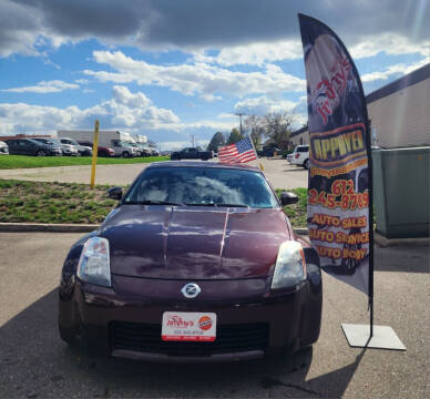 2003 Nissan 350Z for sale at JIMMYS AUTO LLC in Burnsville MN