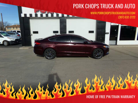 2018 Ford Fusion for sale at Pork Chops Truck and Auto in Cheyenne WY