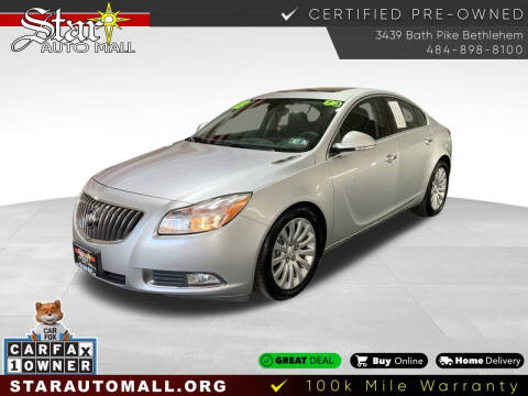 2013 Buick Regal for sale at STAR AUTO MALL 512 in Bethlehem PA