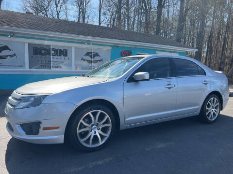 2012 Ford Fusion for sale at ICON AUTO SALES in Chesapeake VA