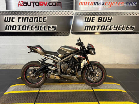 2022 Triumph Street Triple R low for sale at AZMotomania.com in Mesa AZ