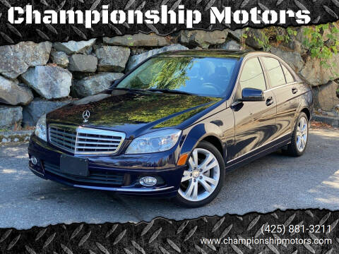 2010 Mercedes-Benz C-Class for sale at Championship Motors in Redmond WA