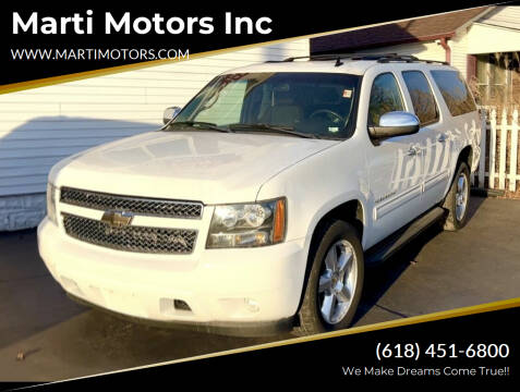 2010 Chevrolet Suburban for sale at Marti Motors Inc in Madison IL