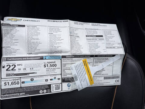 2018 Chevrolet Impala Premier