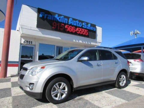 2012 Chevrolet Equinox for sale at Franklin Auto Sales in El Paso TX