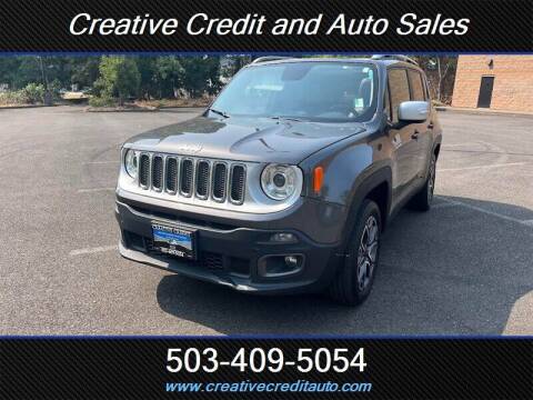 2017 Jeep Renegade for sale at Creative Credit & Auto Sales in Salem OR
