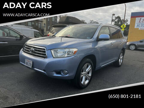 2008 Toyota Highlander for sale at ADAY CARS in Redwood City CA