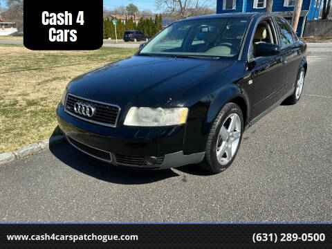 2003 Audi A4 for sale at Cash 4 Cars in Patchogue NY