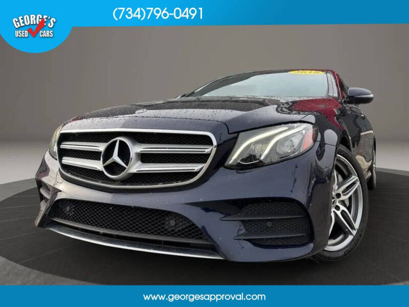 2018 Mercedes-Benz E-Class E 300