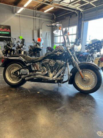 harley davidson fat boy modified