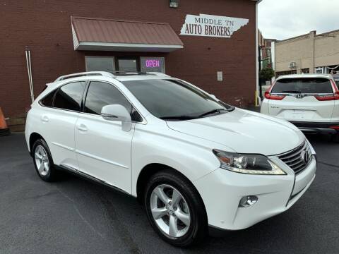 2015 Lexus RX 350 for sale at Middle Tennessee Auto Brokers LLC in Gallatin TN