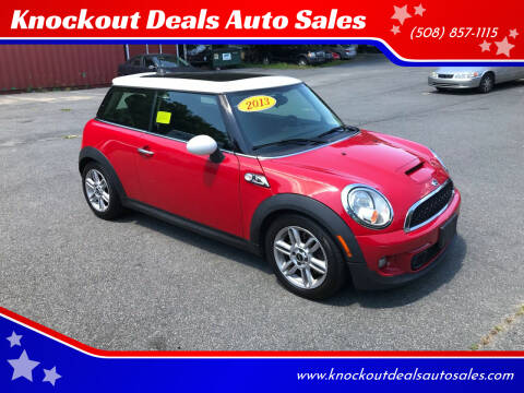 2013 MINI Hardtop for sale at Knockout Deals Auto Sales in West Bridgewater MA
