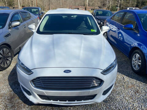 2015 Ford Fusion for sale at LITTLE BIRCH PRE-OWNED AUTO & RV SALES in Little Birch WV